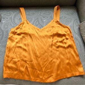 Anthropologie Floreat Silk Tank Size Large